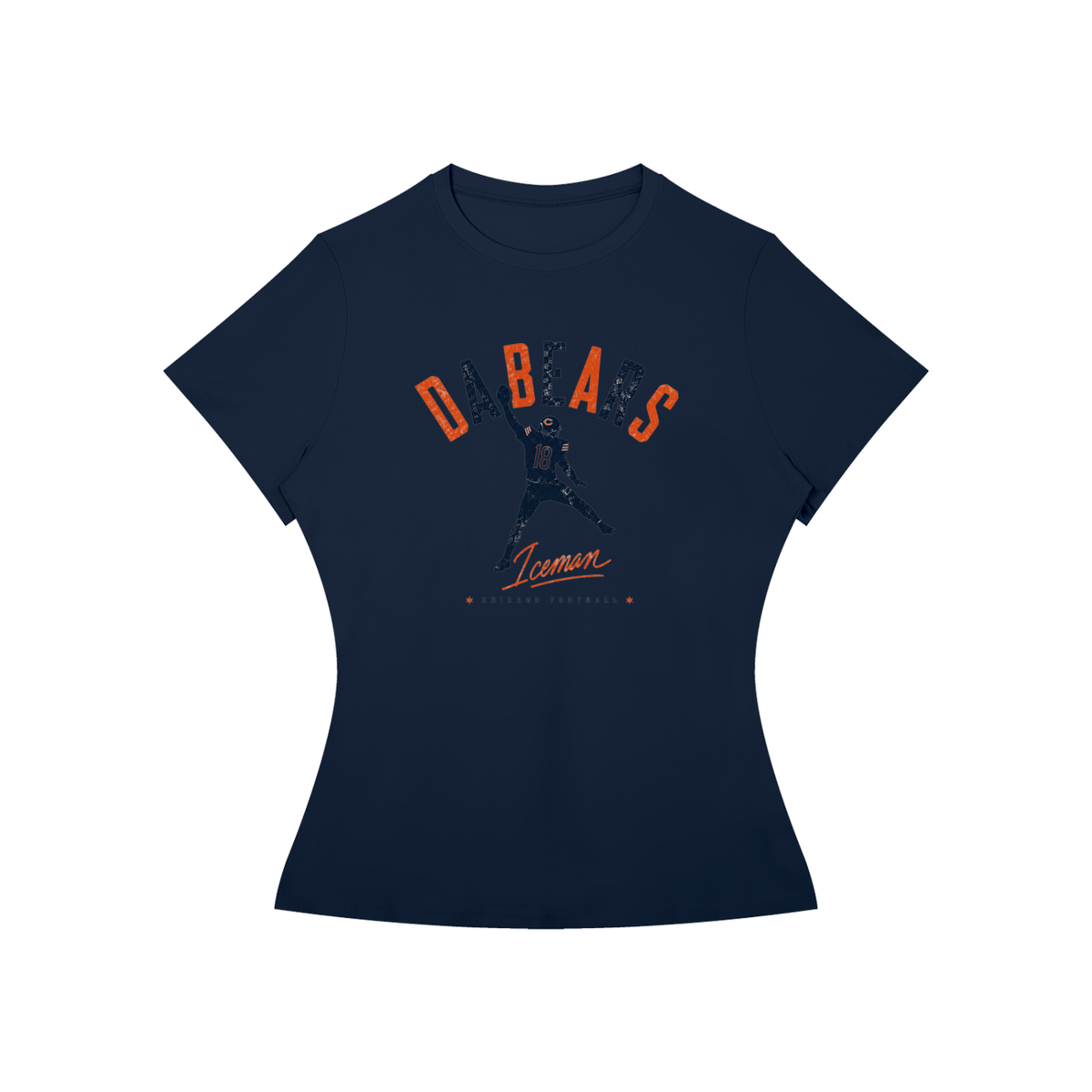 Da Bears Iceman Women’s Slim Fit Performance T-Shirt