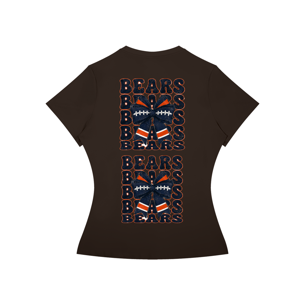 Da Bears Bow Women’s Slim Fit Performance T-Shirt