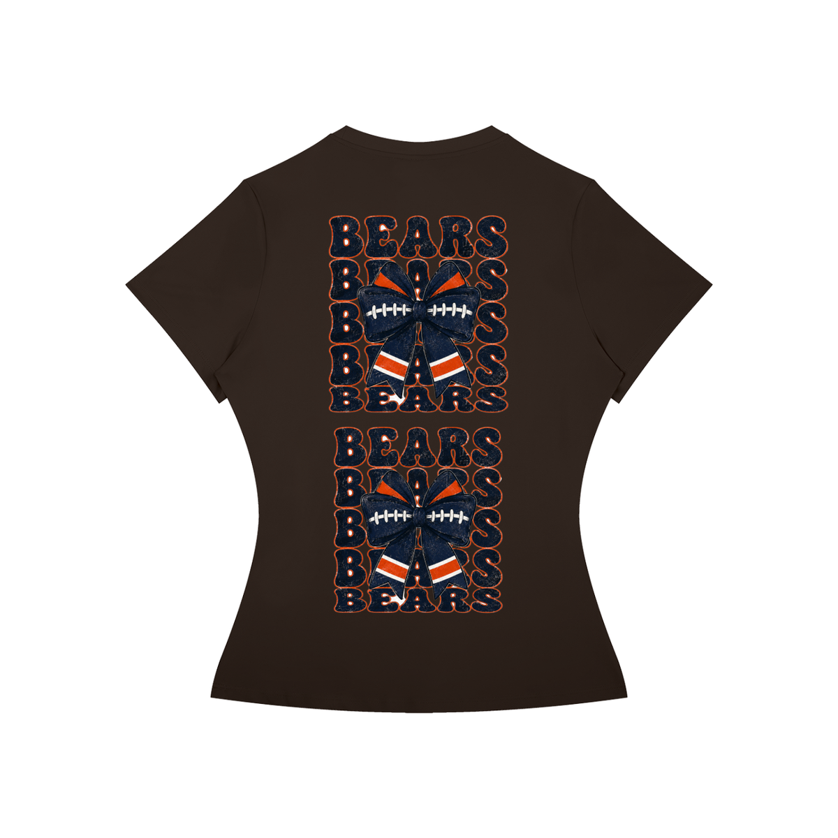 Da Bears Bow Women’s Slim Fit Performance T-Shirt
