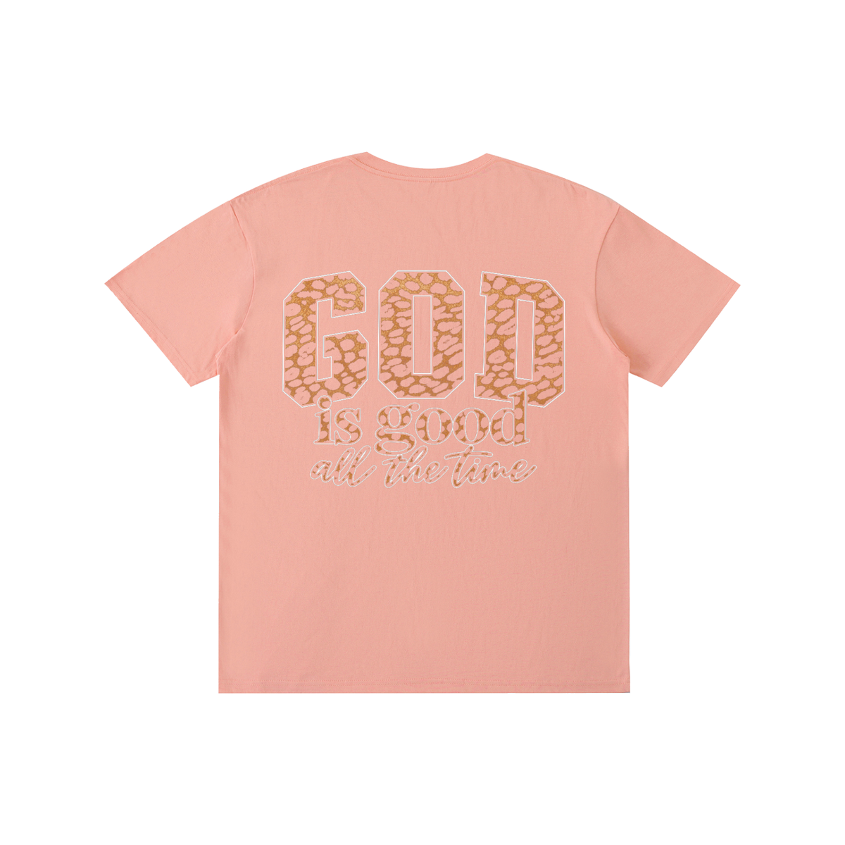 God Is Good All The Time — Cheetah Print Unisex Tee