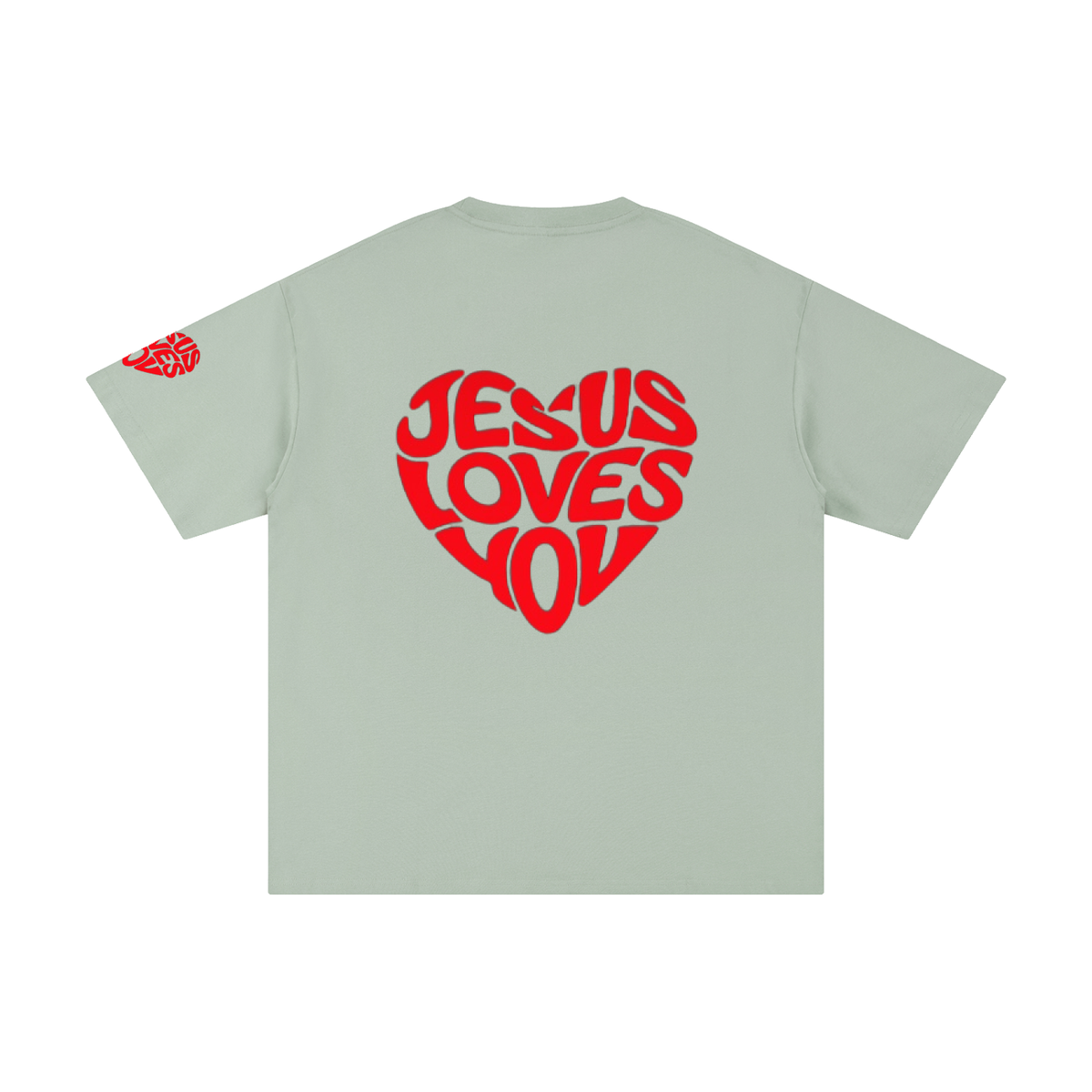 Jesus Loves You Unisex Pure Cotton T-Shirt