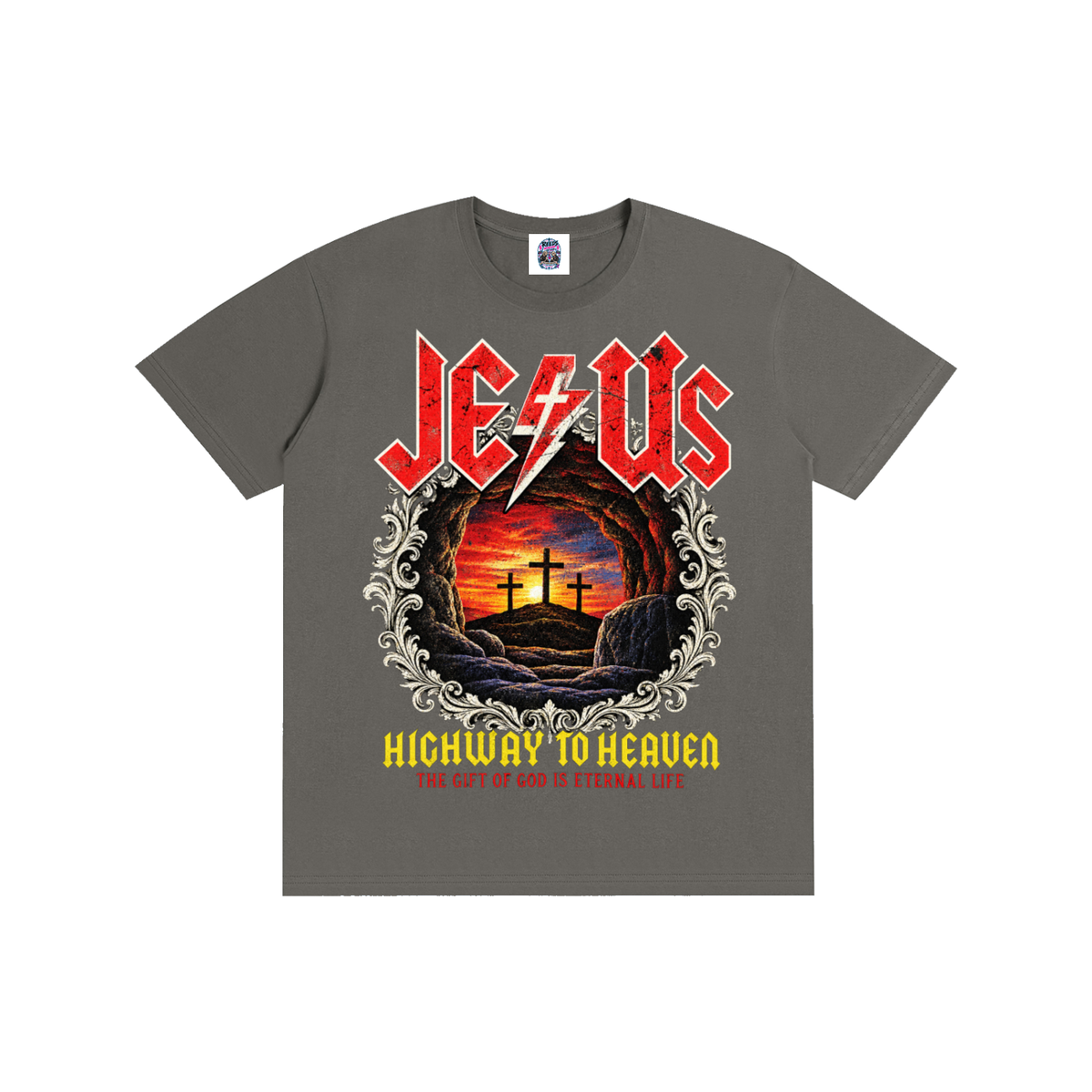 Jesus Highway to Heaven Tee
