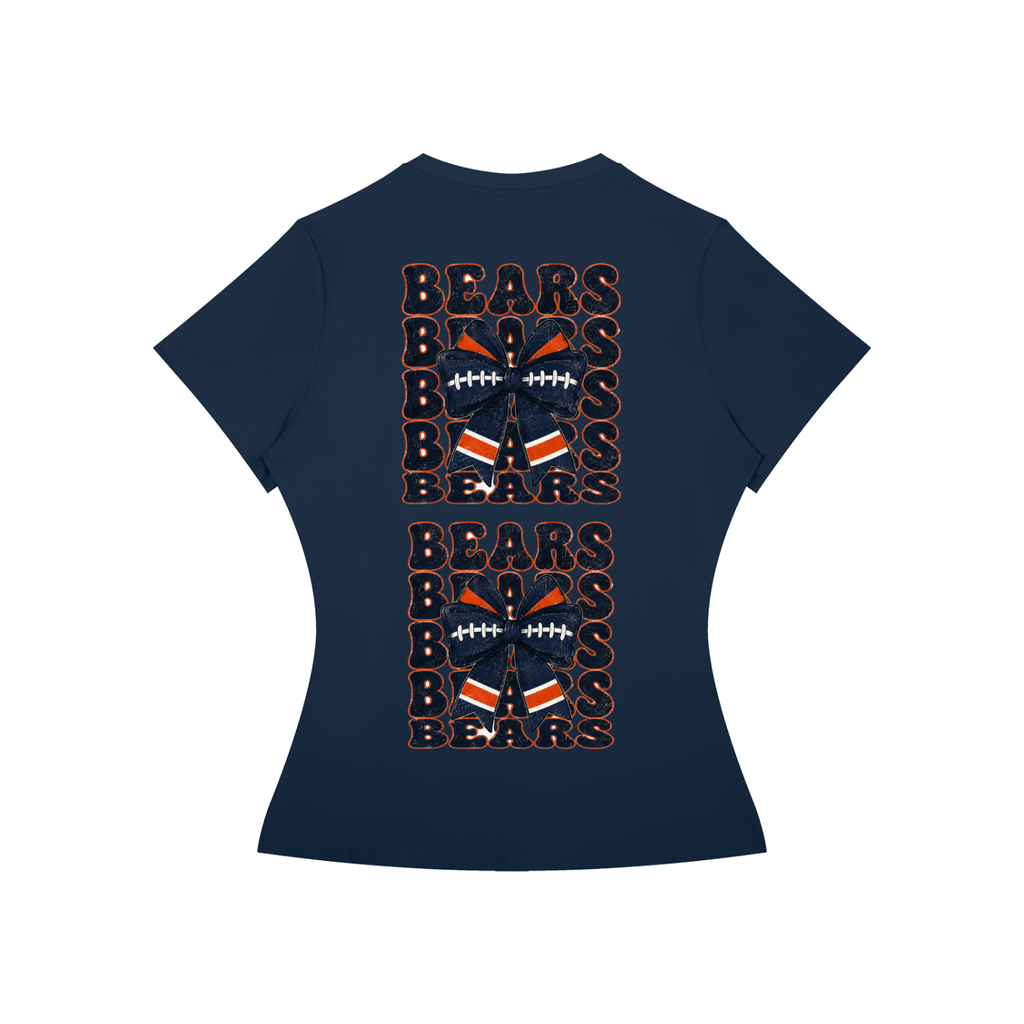 Da Bears Bow Women’s Slim Fit Performance T-Shirt