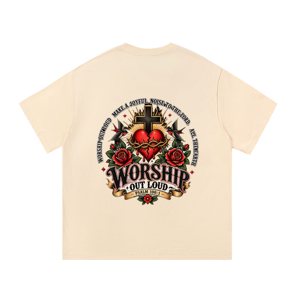 Worship Out Loud Unisex Essential Tee – Psalm 100:1