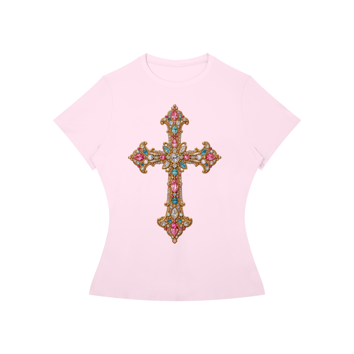 Gem Cross Women’s Slim Fit Performance T-Shirt