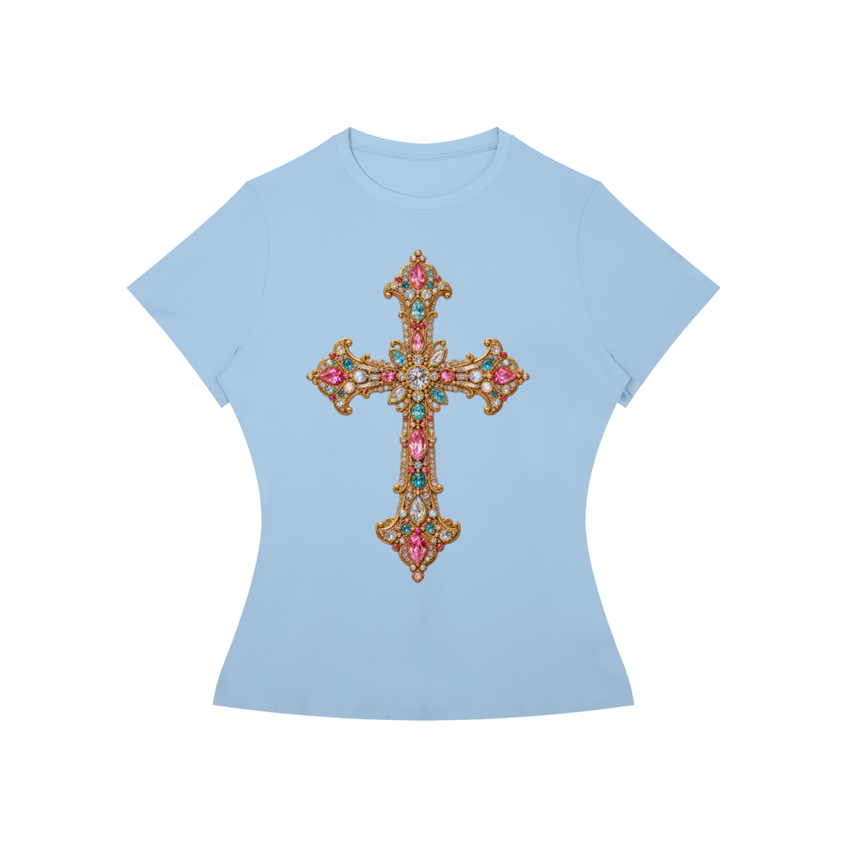 Gem Cross Women’s Slim Fit Performance T-Shirt