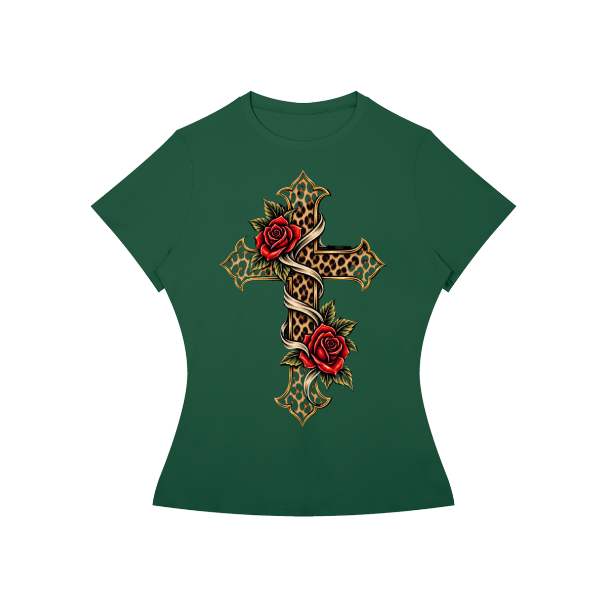 Cheetah Cross Women's Tee