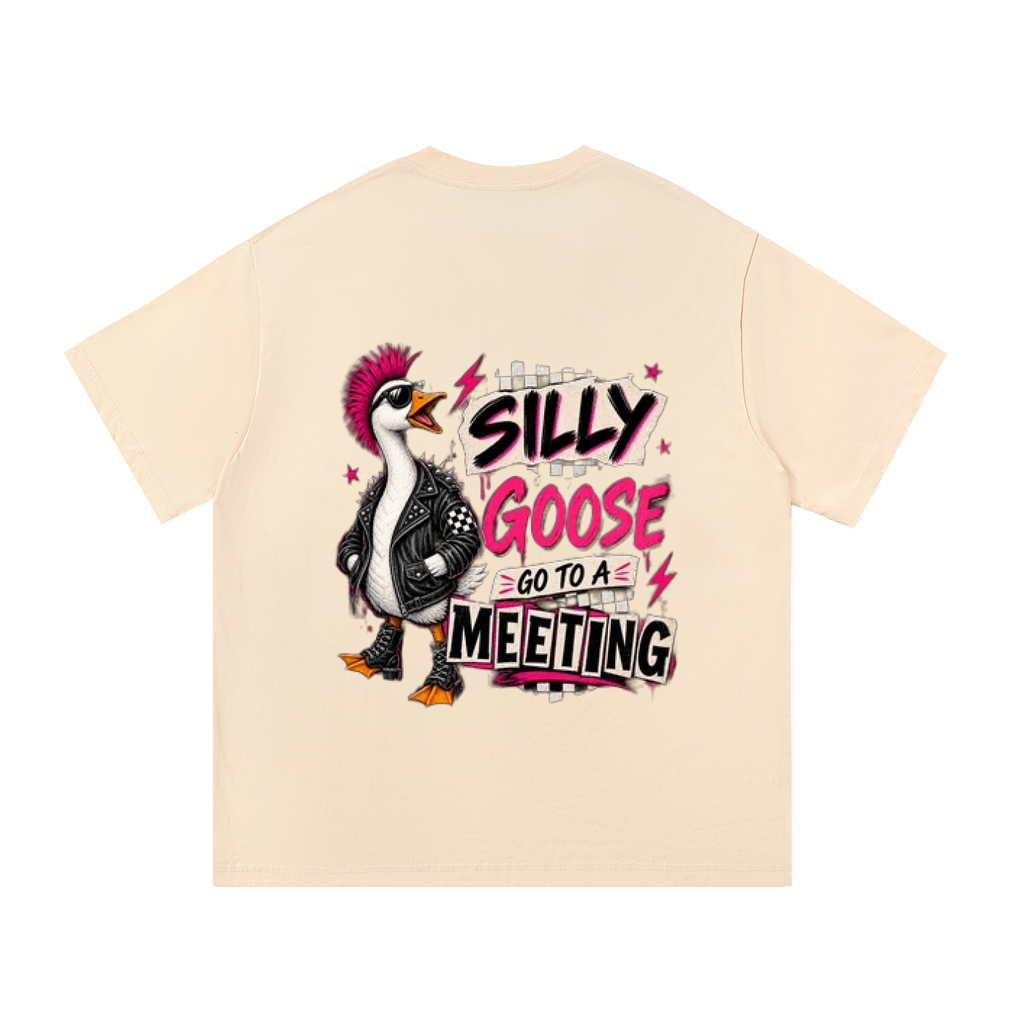 Silly Goose: Go to a Meeting Unisex Tee