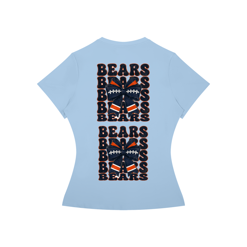 Da Bears Bow Women’s Slim Fit Performance T-Shirt