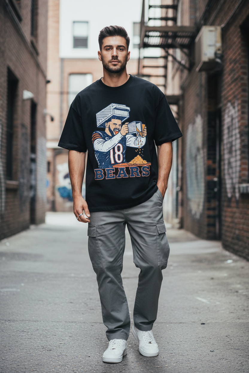 Bears Cheese Grader Essential Cotton T-Shirt
