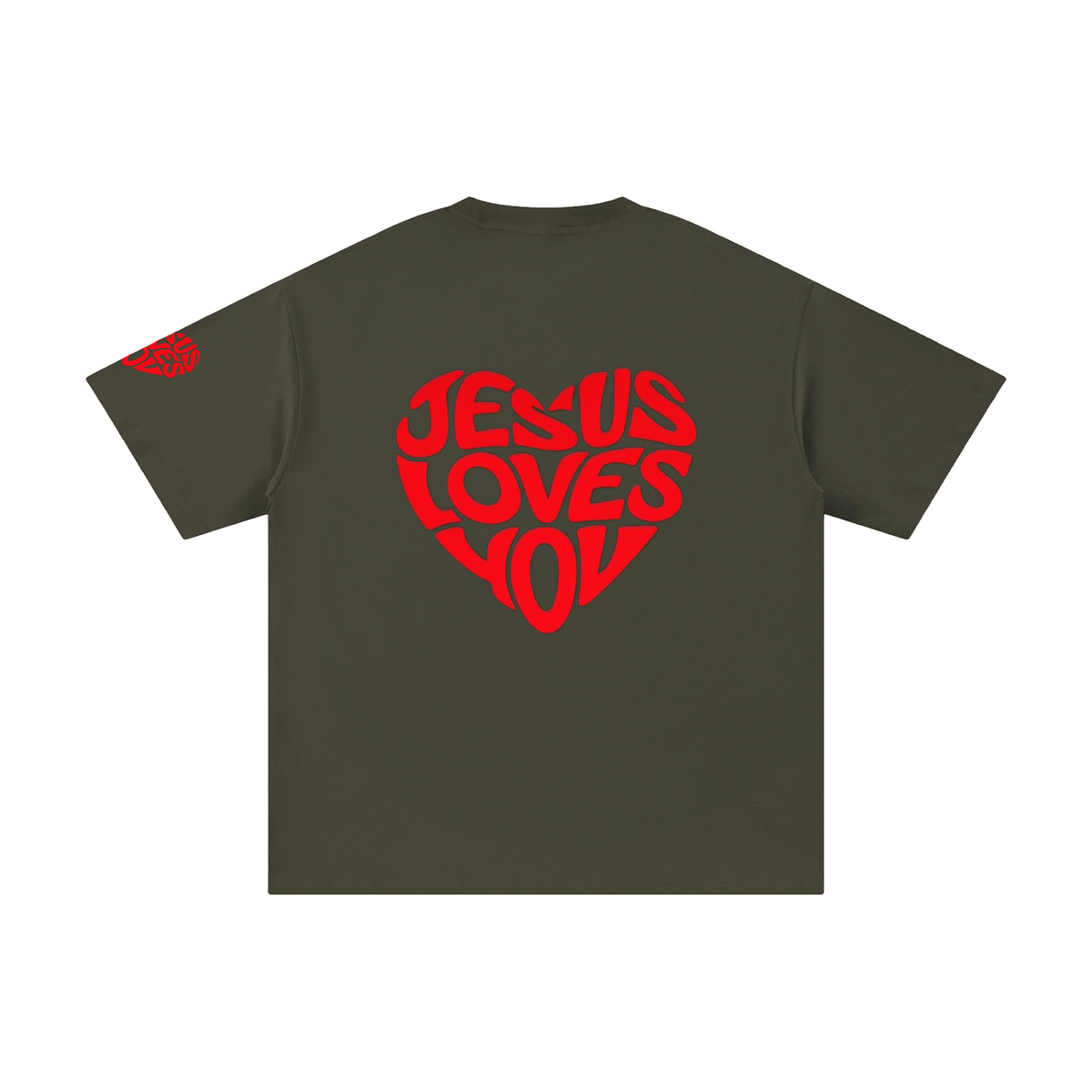Jesus Loves You Unisex Pure Cotton T-Shirt