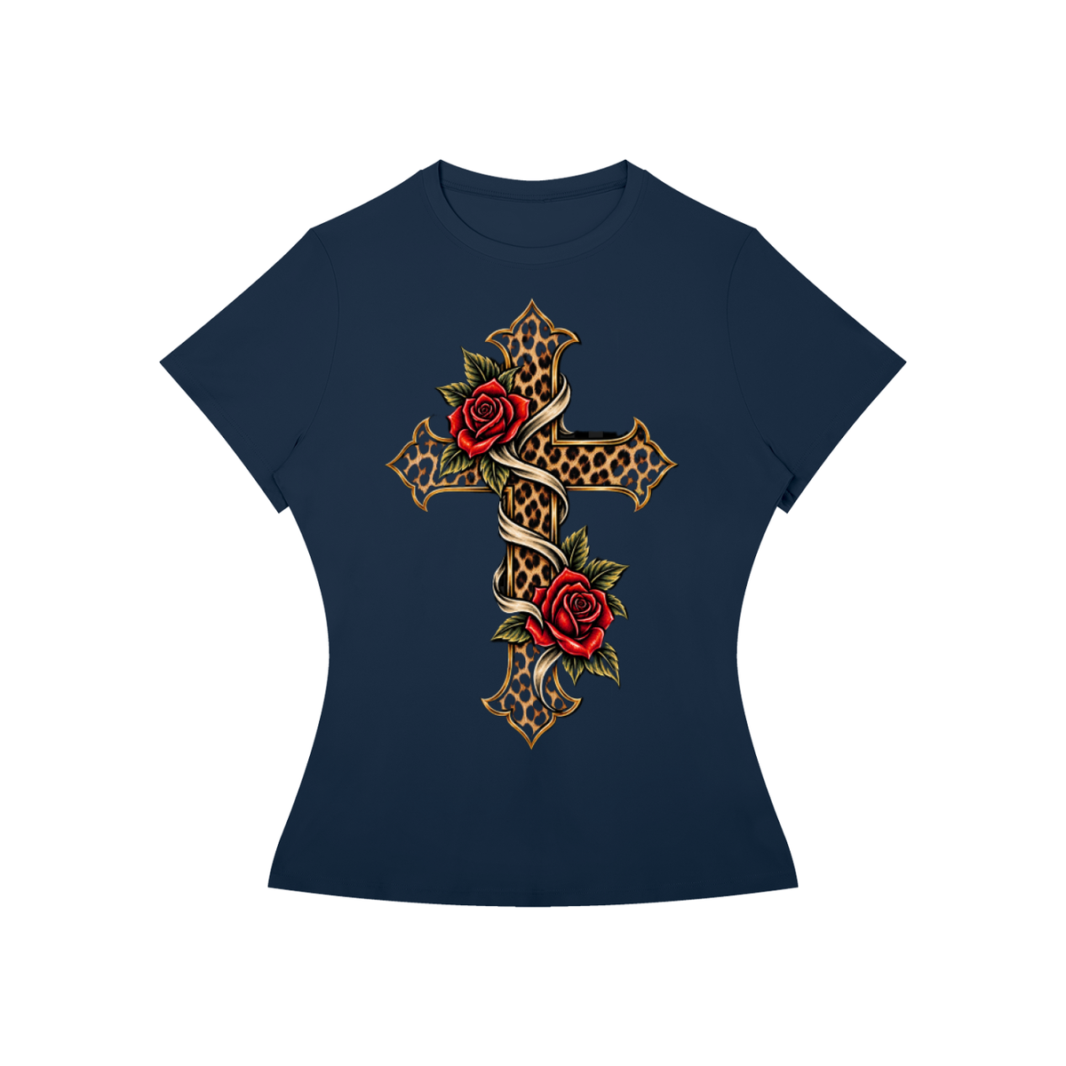 Cheetah Cross Women's Tee