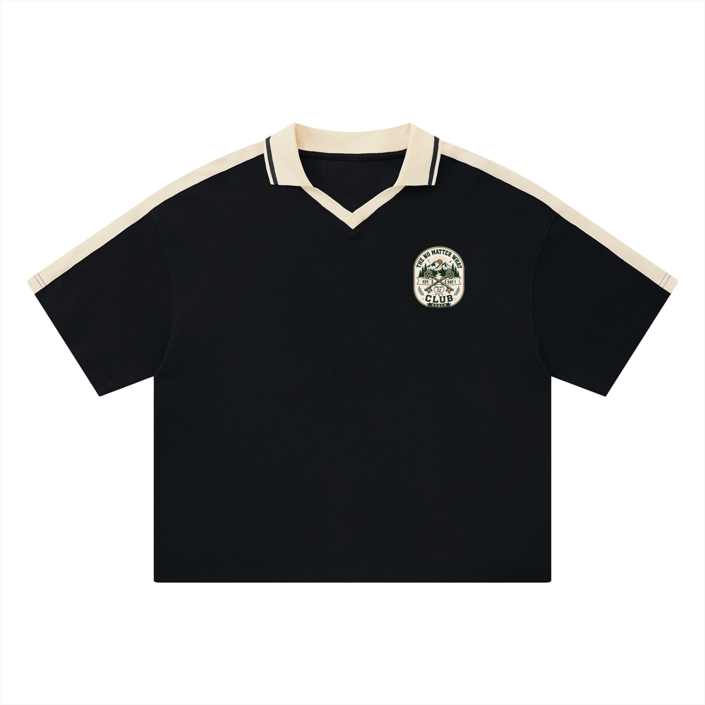The No Matter What Club — Color Block Polo
