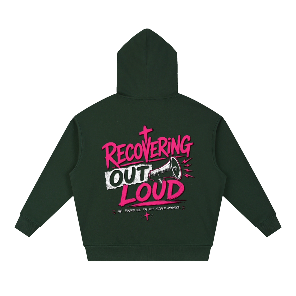 Recovering Out Loud Unisex Hoodie