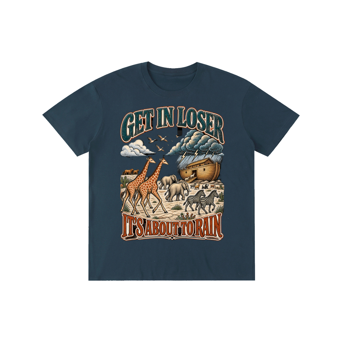 GET in Losers, It's About to Rain Unisex Tee