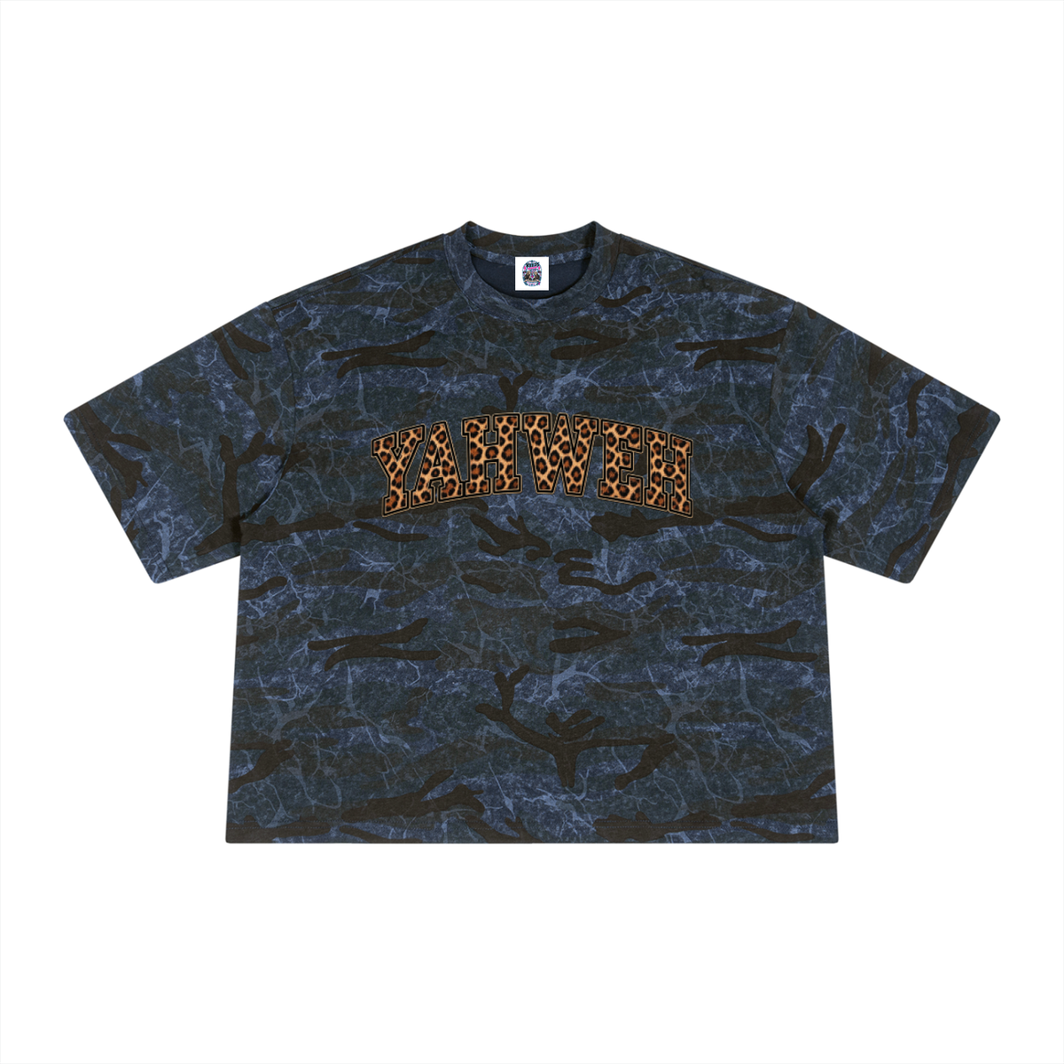 Yahweh Camo Boxy Tee