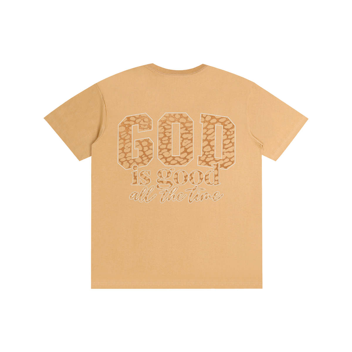 God Is Good All The Time — Cheetah Print Unisex Tee