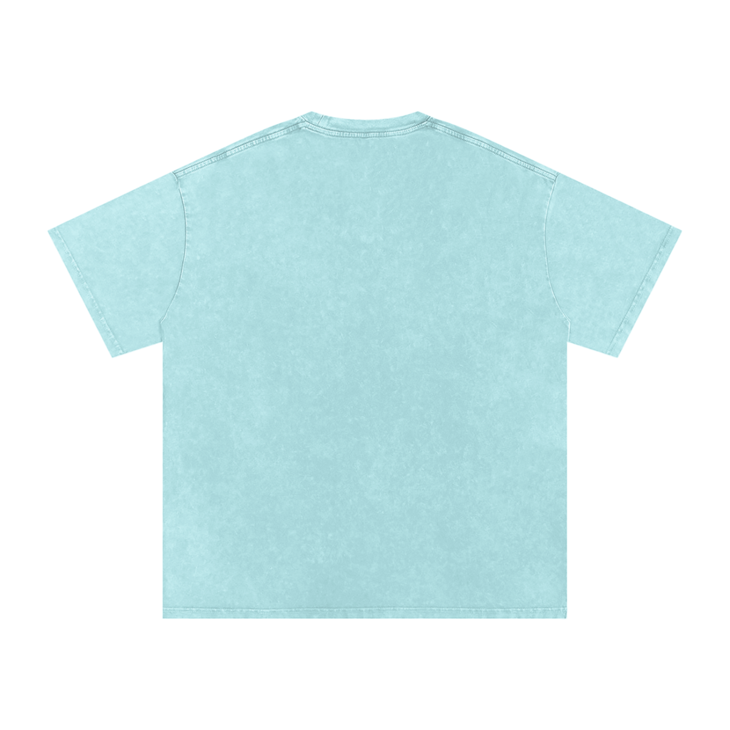 Reeds Worship Outloud — Logo Snow Washed Oversized Tee