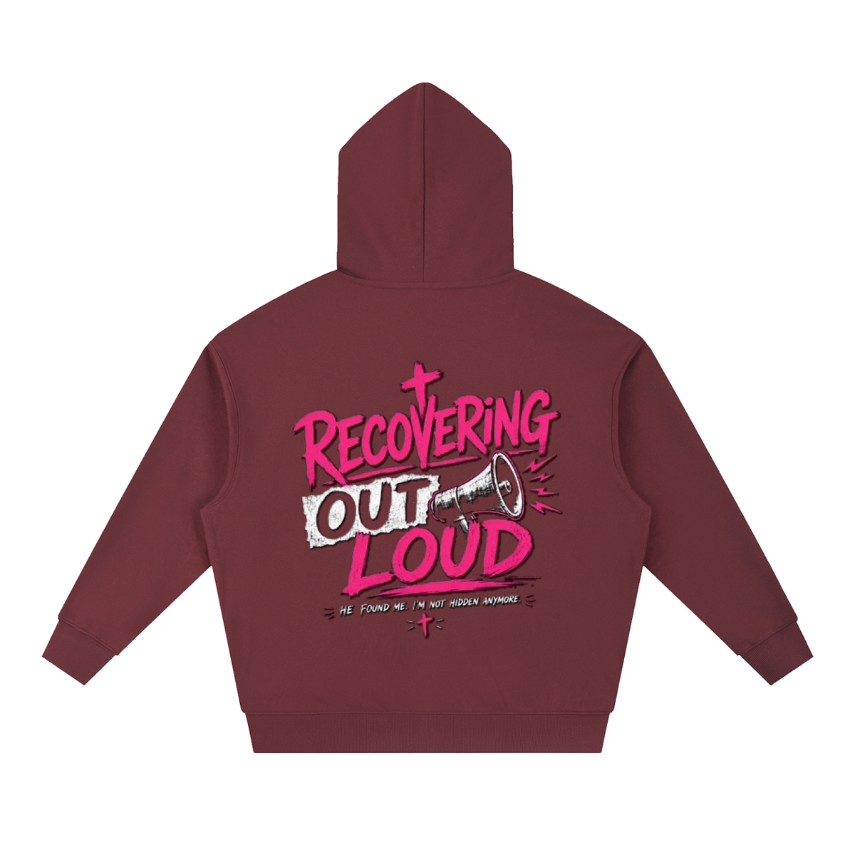 Recovering Out Loud Unisex Hoodie