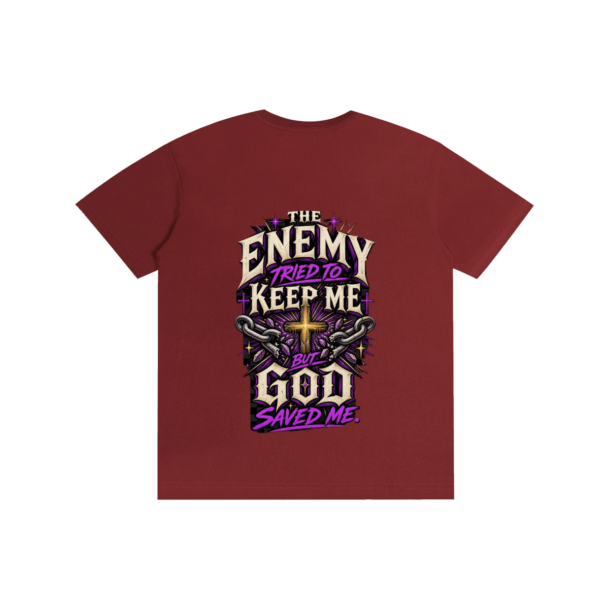 The Enemy Tried to Keep Me but God Saved Me Unisex Tee