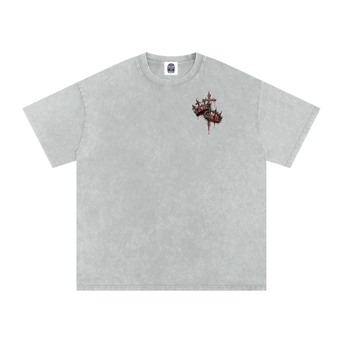King of Kings — Snow Washed Oversized Tee