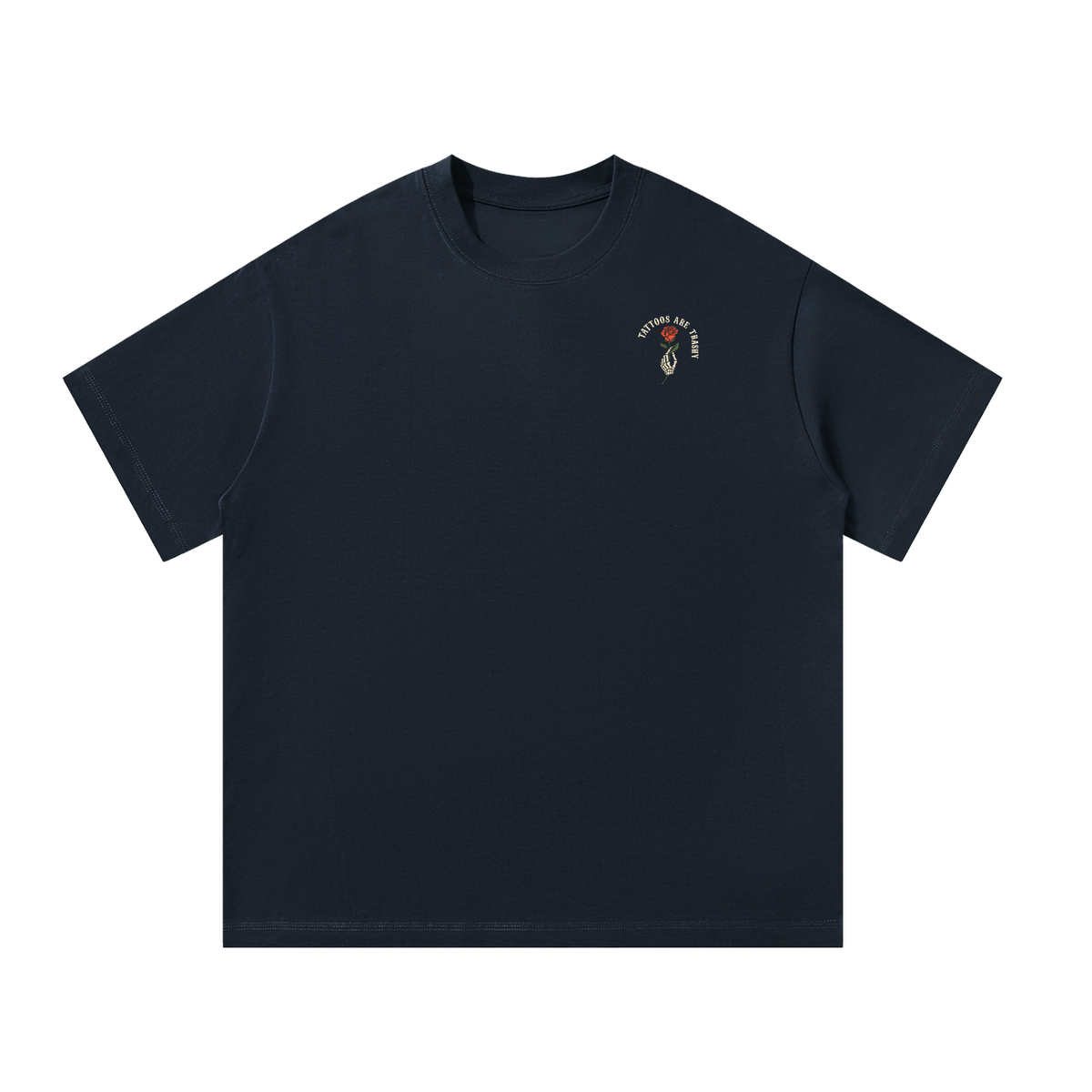 Tattoos Are Trashy Unisex Oversized Tee