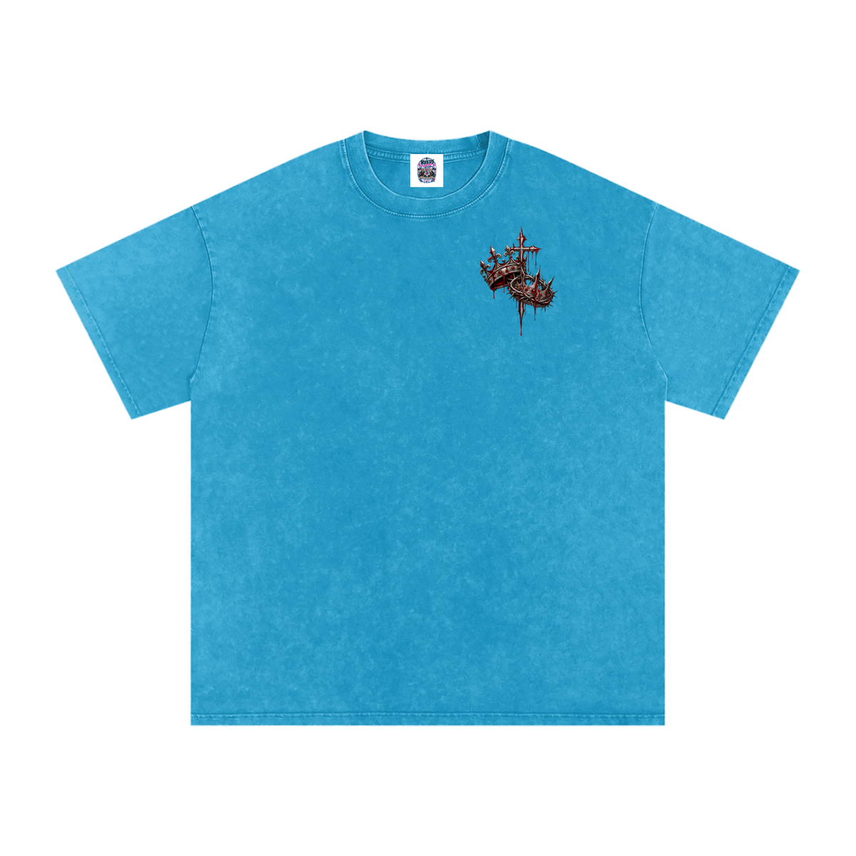 King of Kings — Snow Washed Oversized Tee