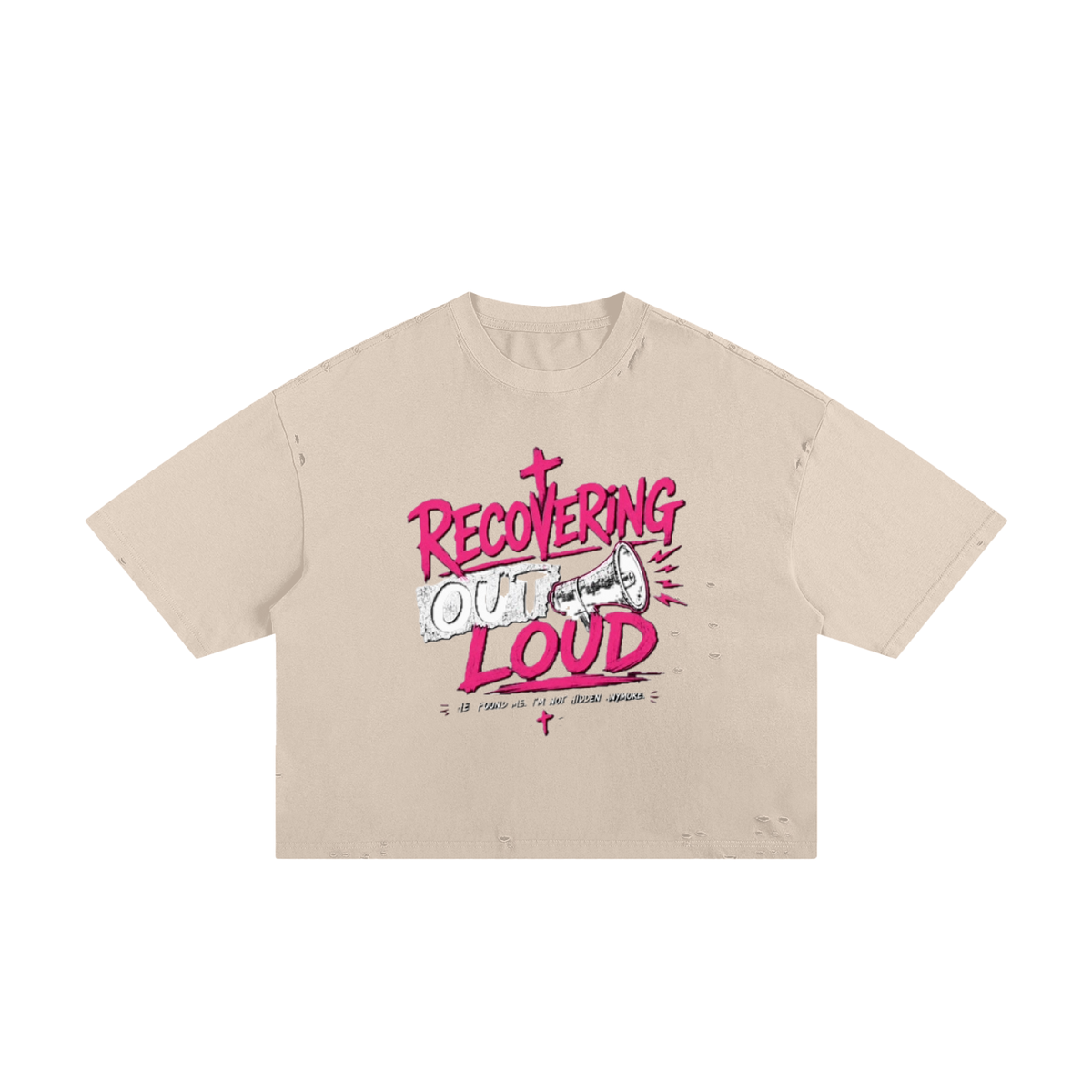 Recovering Out Loud Boxy Tee