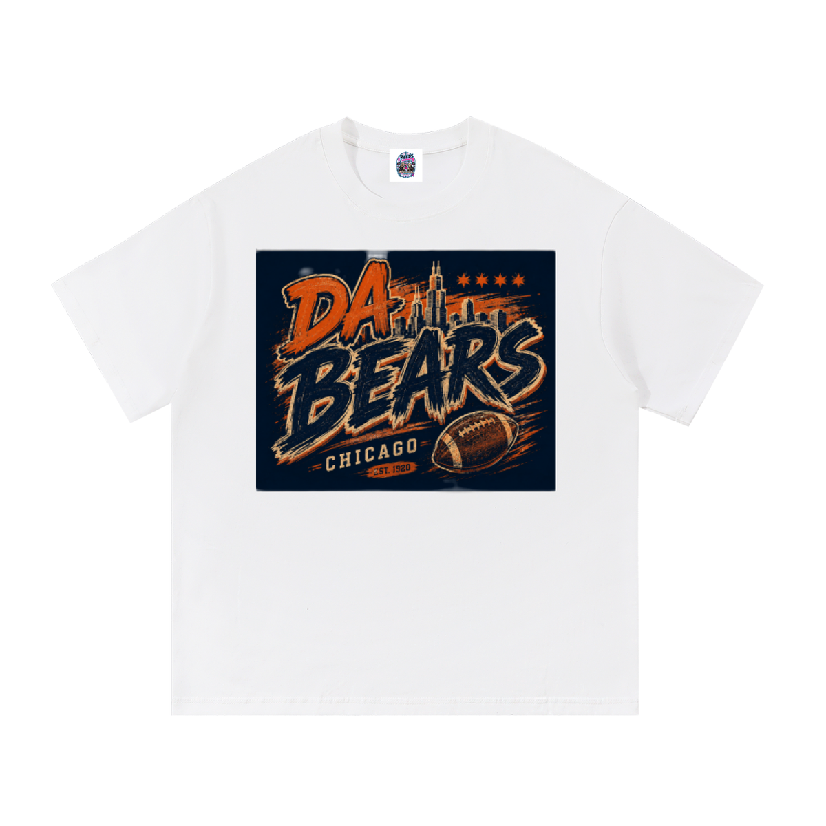 Da Chicago Bears Essential Cotton T-Shirt