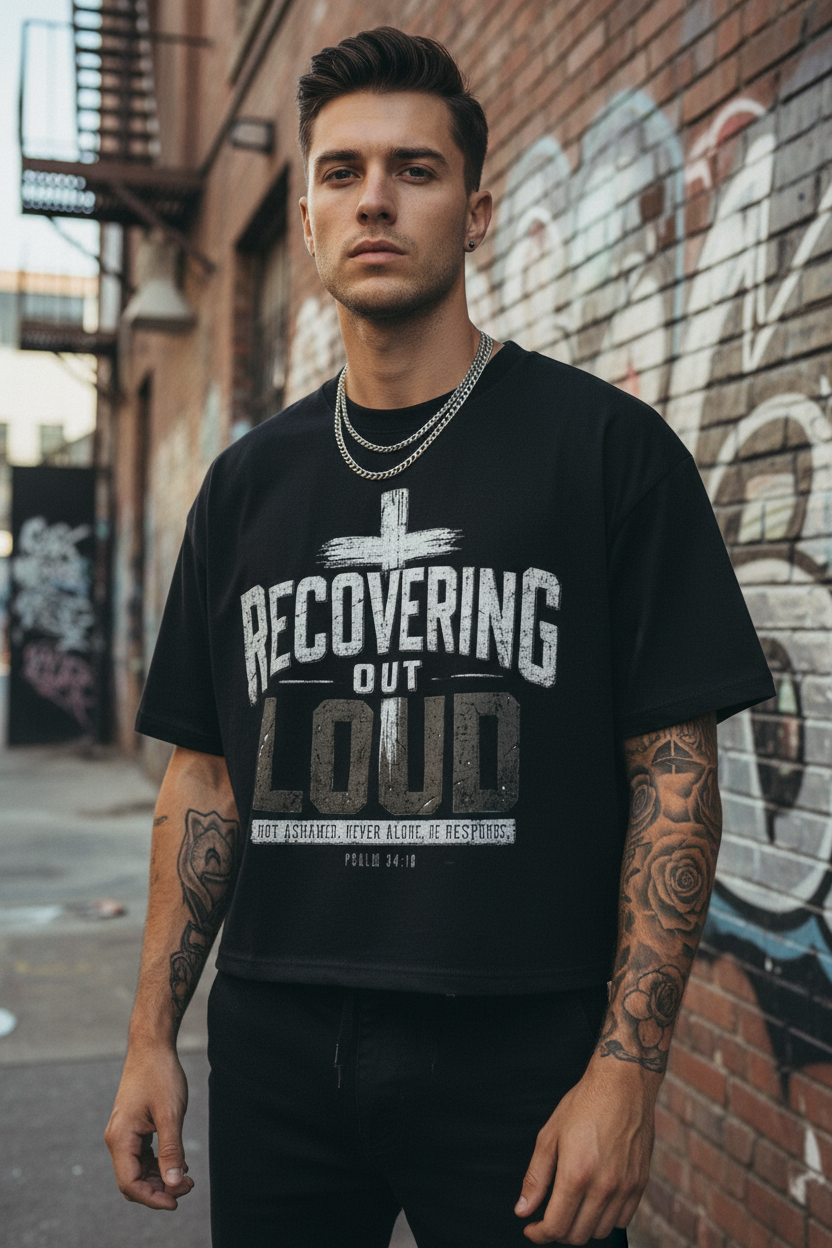 Recovering Out Loud — Boxy Tee