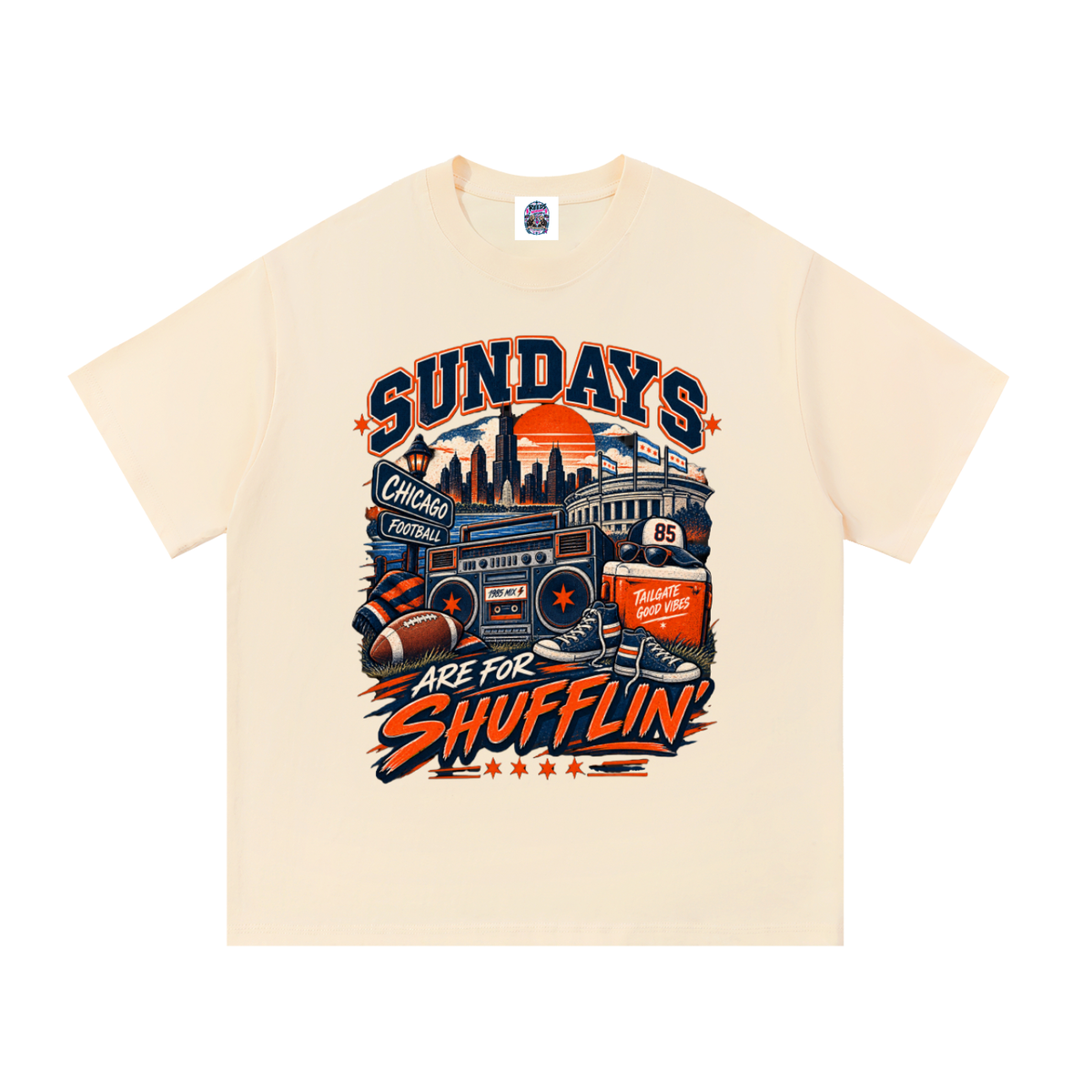 Sundays are for shufflin Essential Cotton T-Shirt