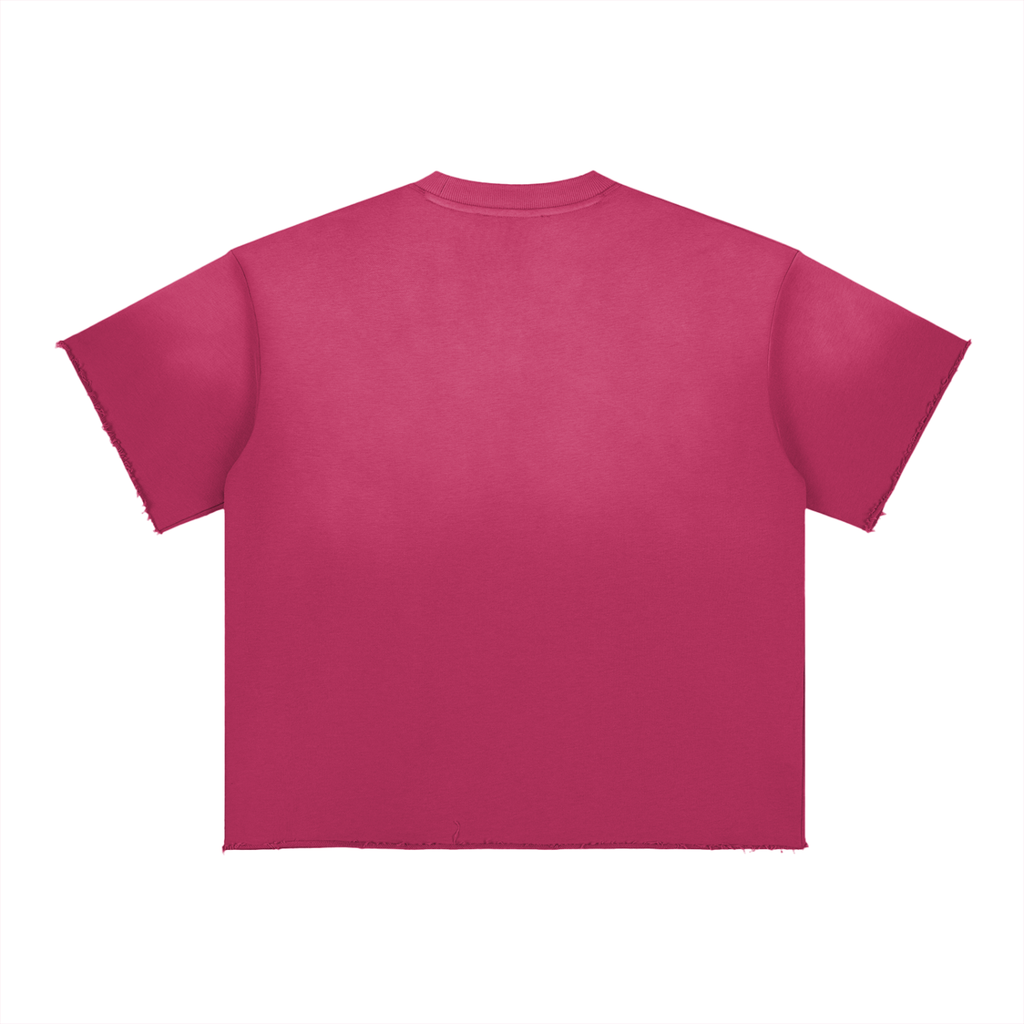 Sober Army — Sun Fade Raw Edge Tee