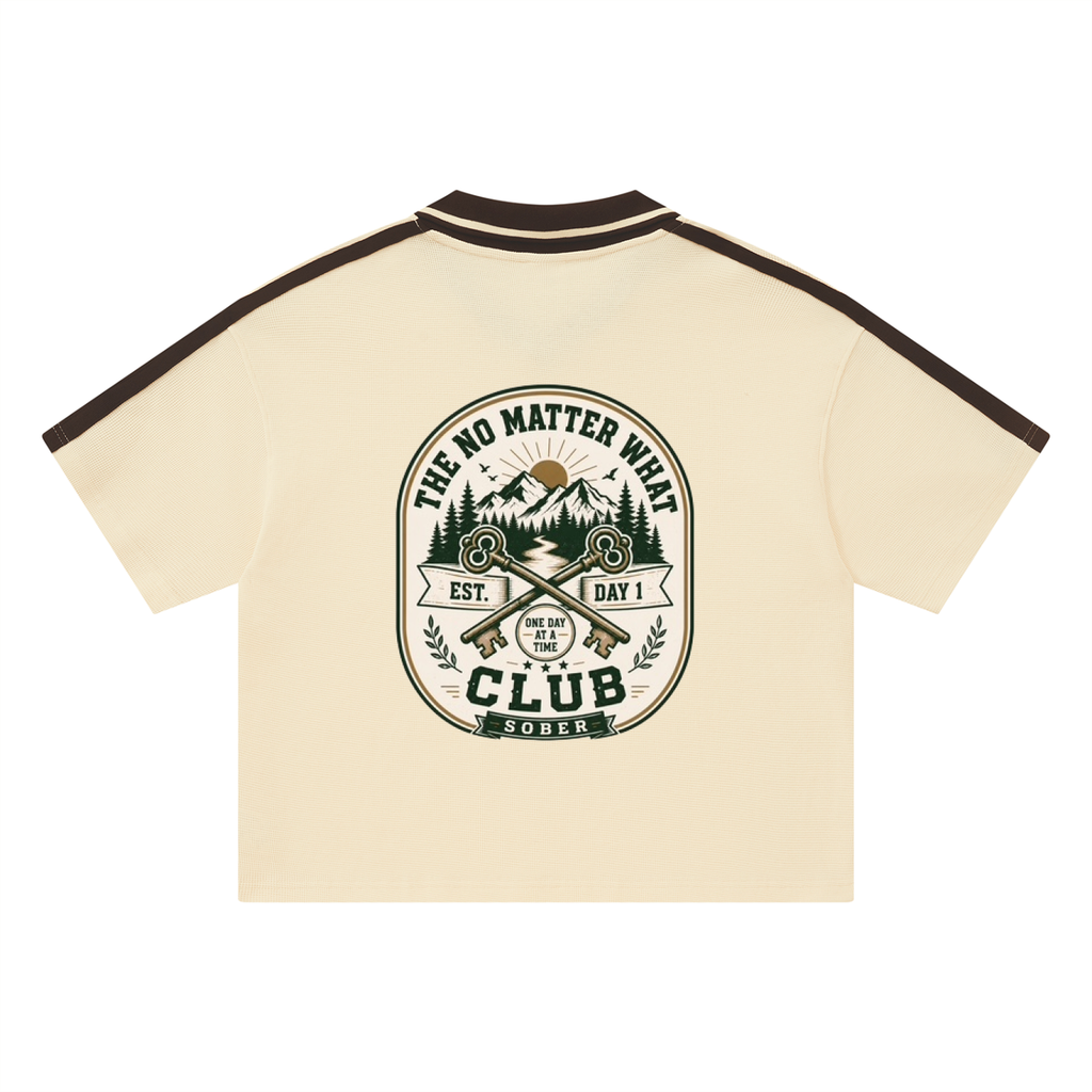The No Matter What Club — Color Block Polo