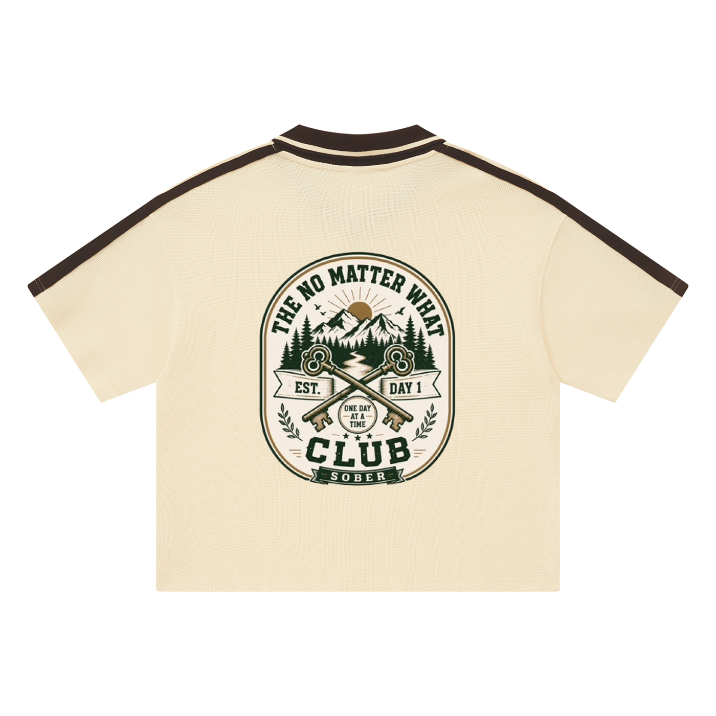 The No Matter What Club — Color Block Polo