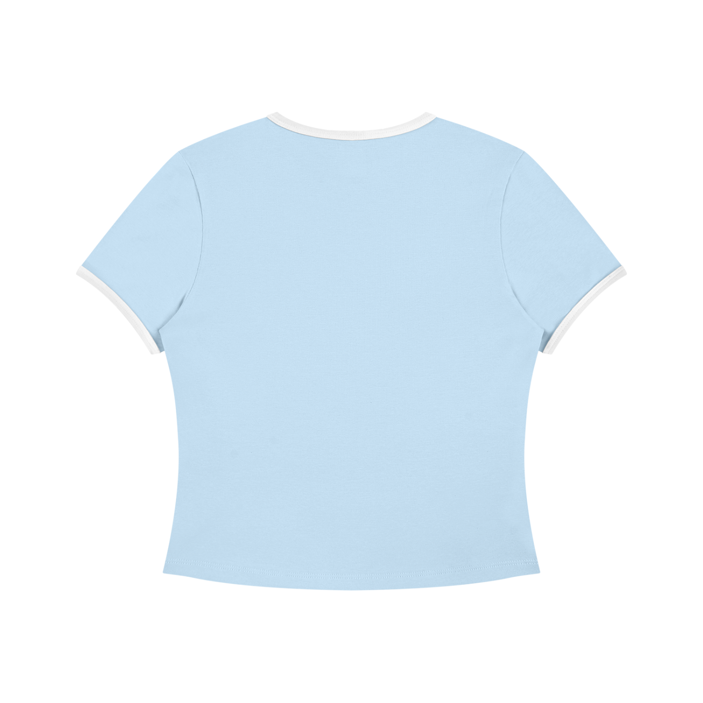 I Could Be Meaner But Jesus Says No — Color Block Crop Tee
