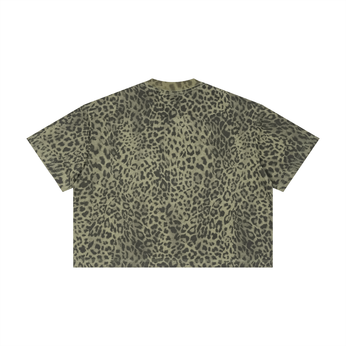 Worship Out Loud — Leopard Print Boxy Tee