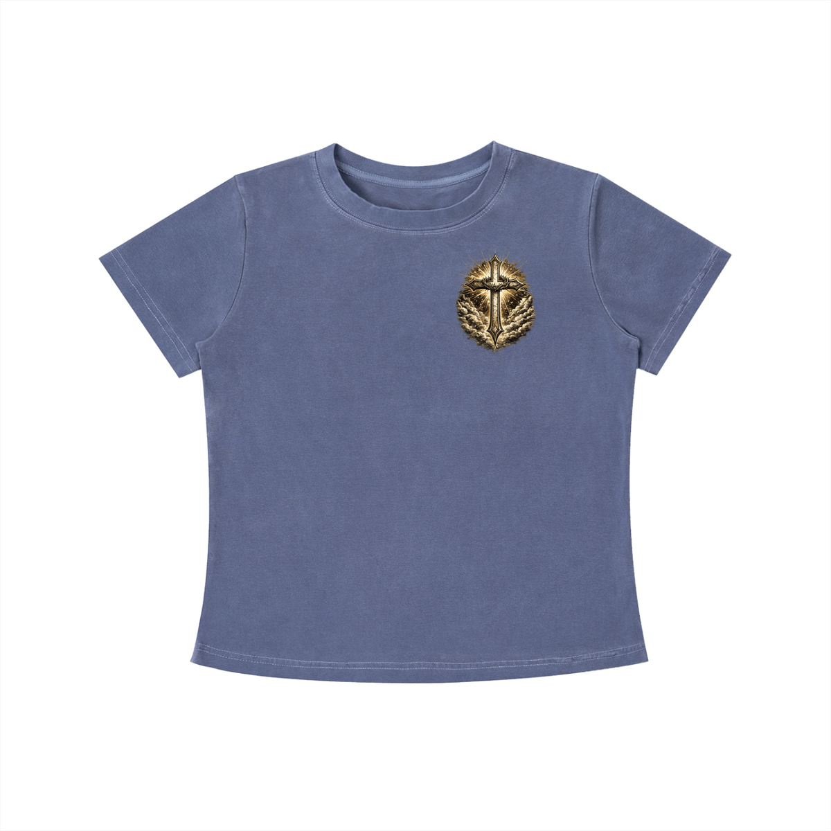 All for God's Glory Women's Crop Tee