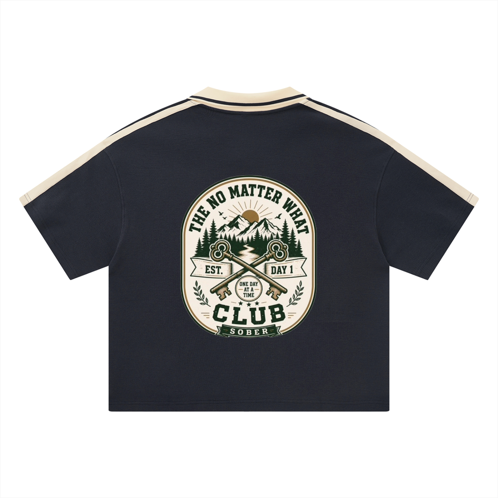 The No Matter What Club — Color Block Polo