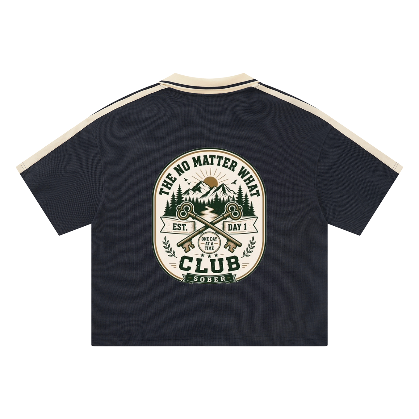 The No Matter What Club — Color Block Polo