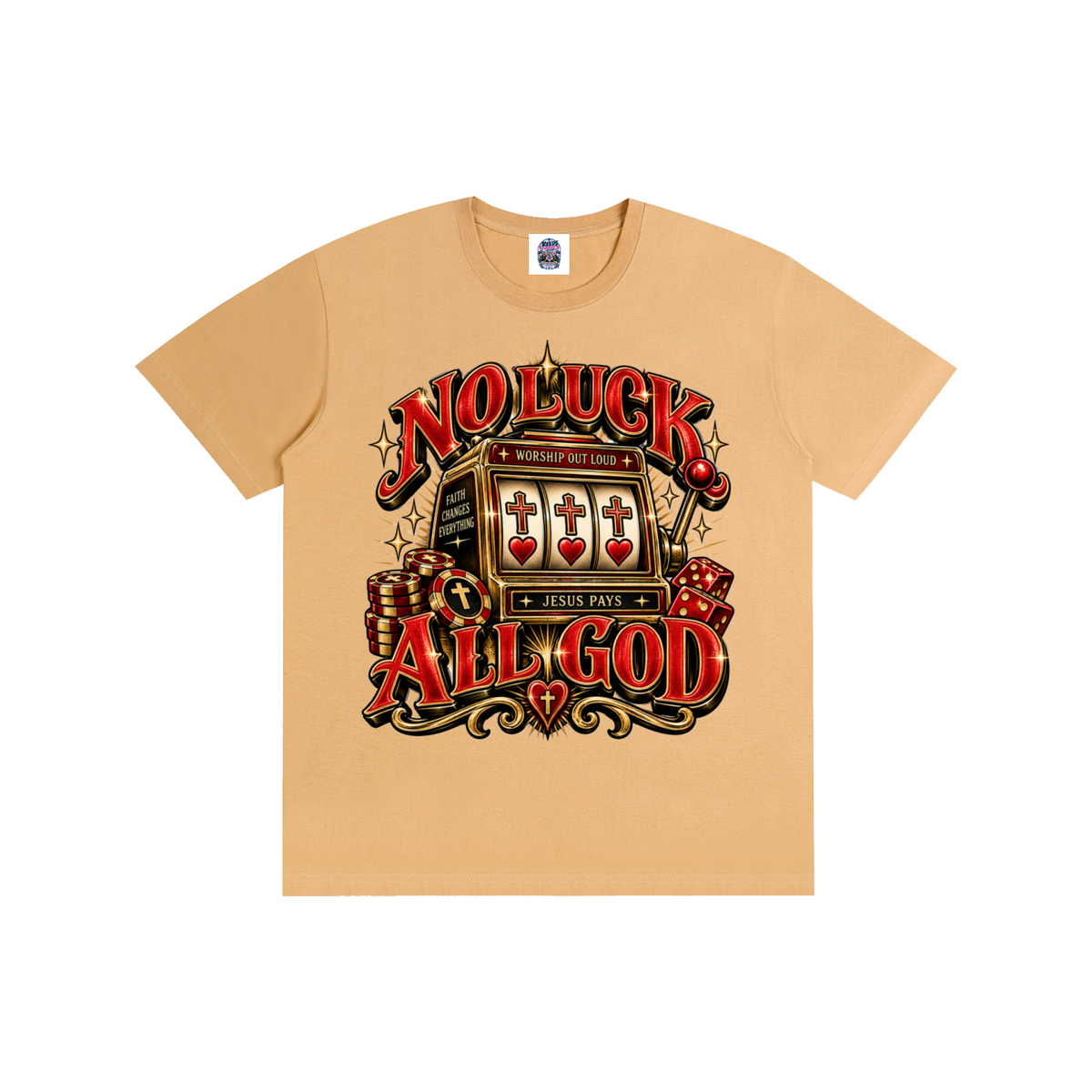 No Luck All God Tee