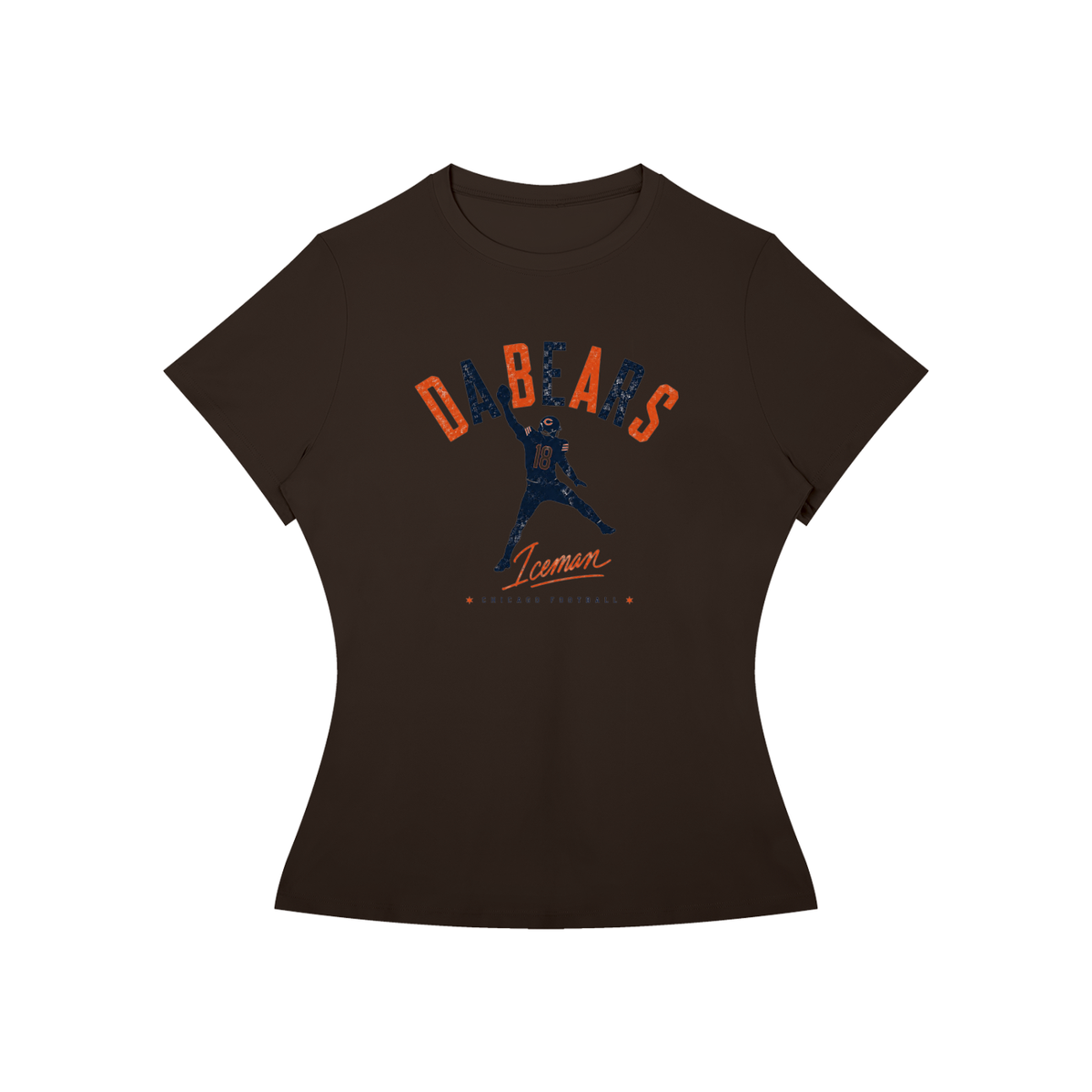 Da Bears Iceman Women’s Slim Fit Performance T-Shirt