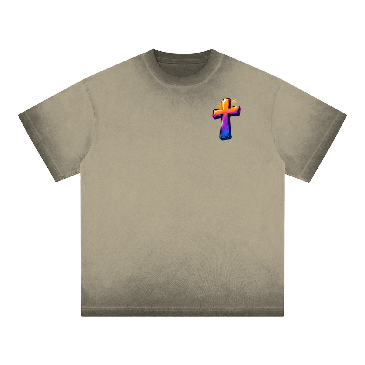 God Is Good... All the Time — Reverse Dyed Tee