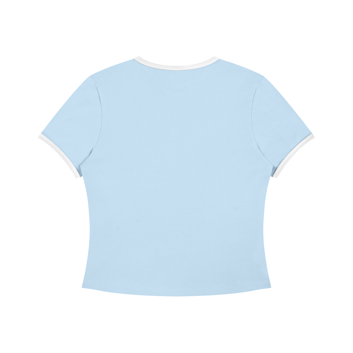 I Could Be Meaner But Jesus Says No — Color Block Crop Tee
