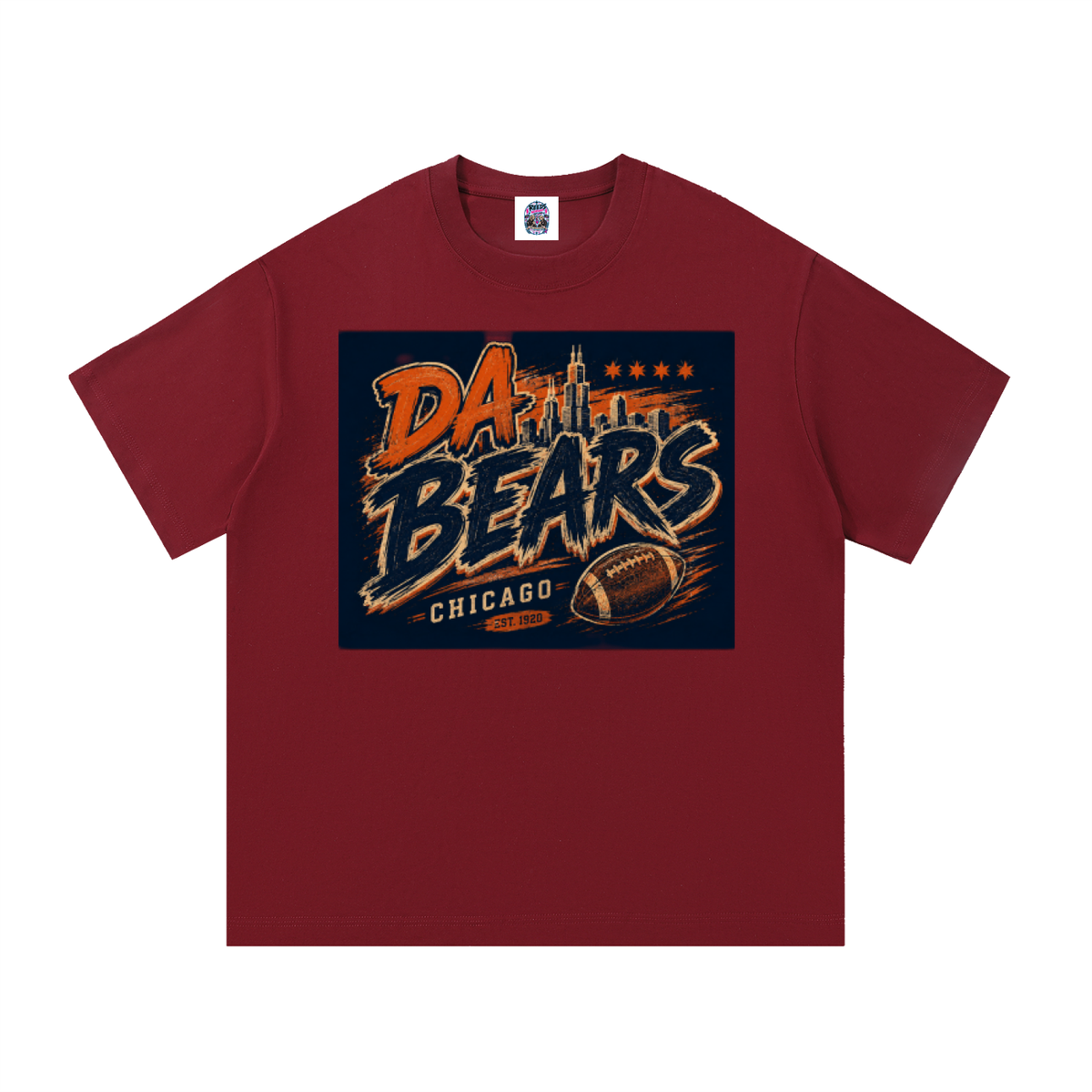Da Chicago Bears Essential Cotton T-Shirt