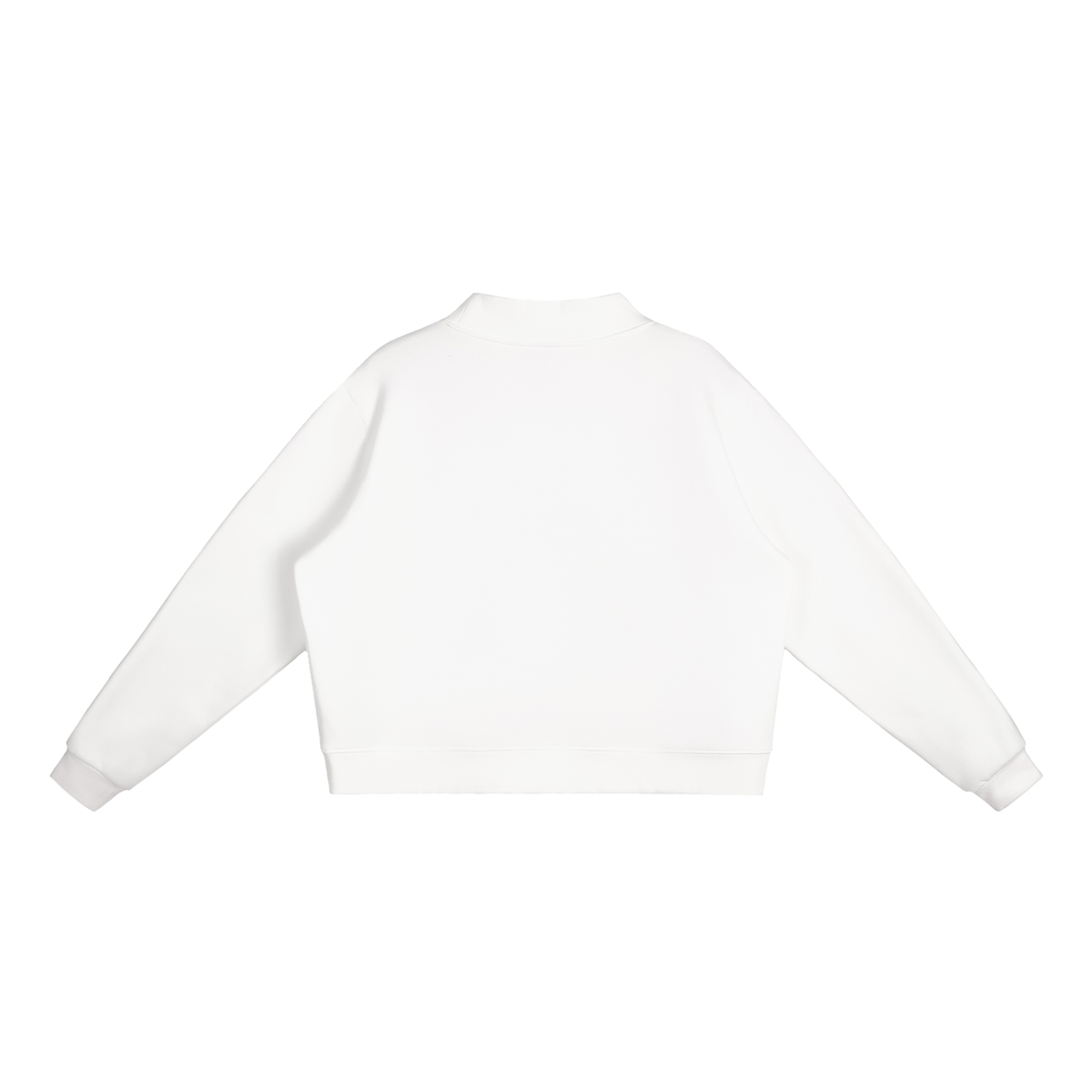 Bears Yarn-Write Mock-Neck Fleece Sweatshirt