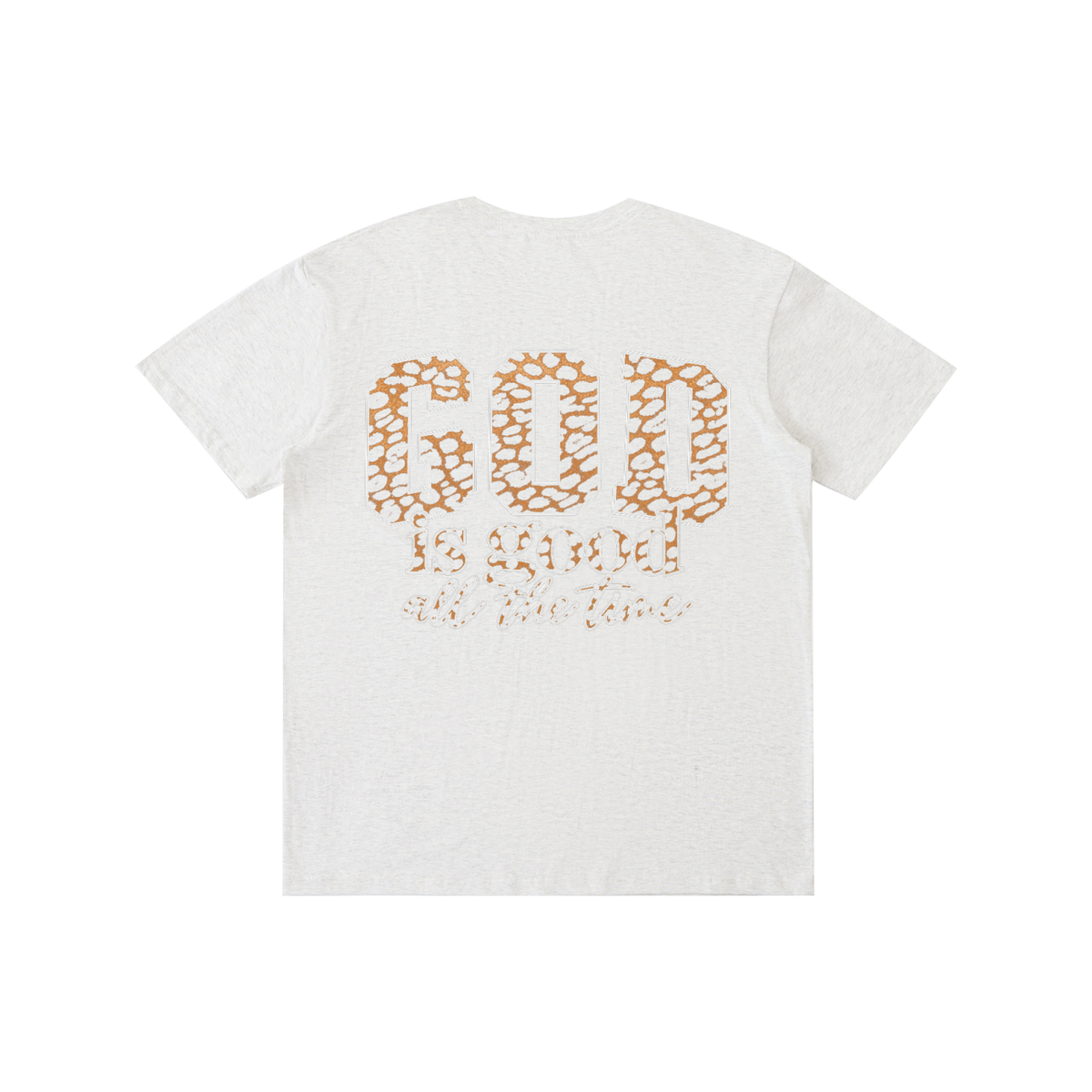 God Is Good All The Time — Cheetah Print Unisex Tee