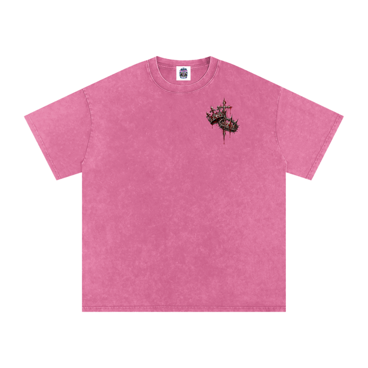 King of Kings — Snow Washed Oversized Tee