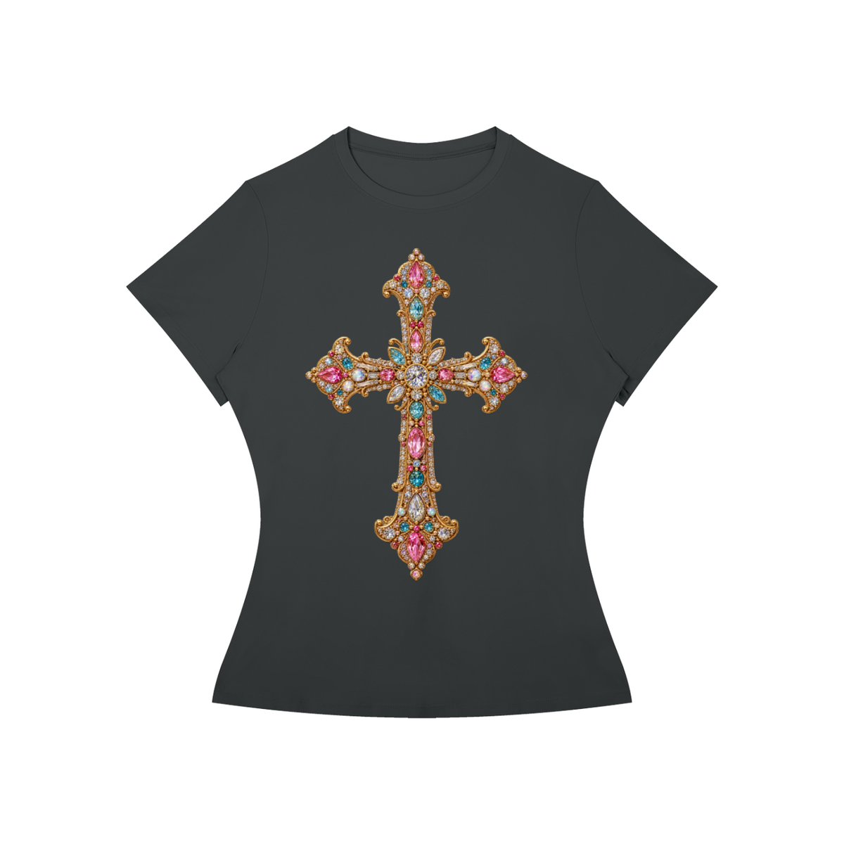 Gem Cross Women’s Slim Fit Performance T-Shirt
