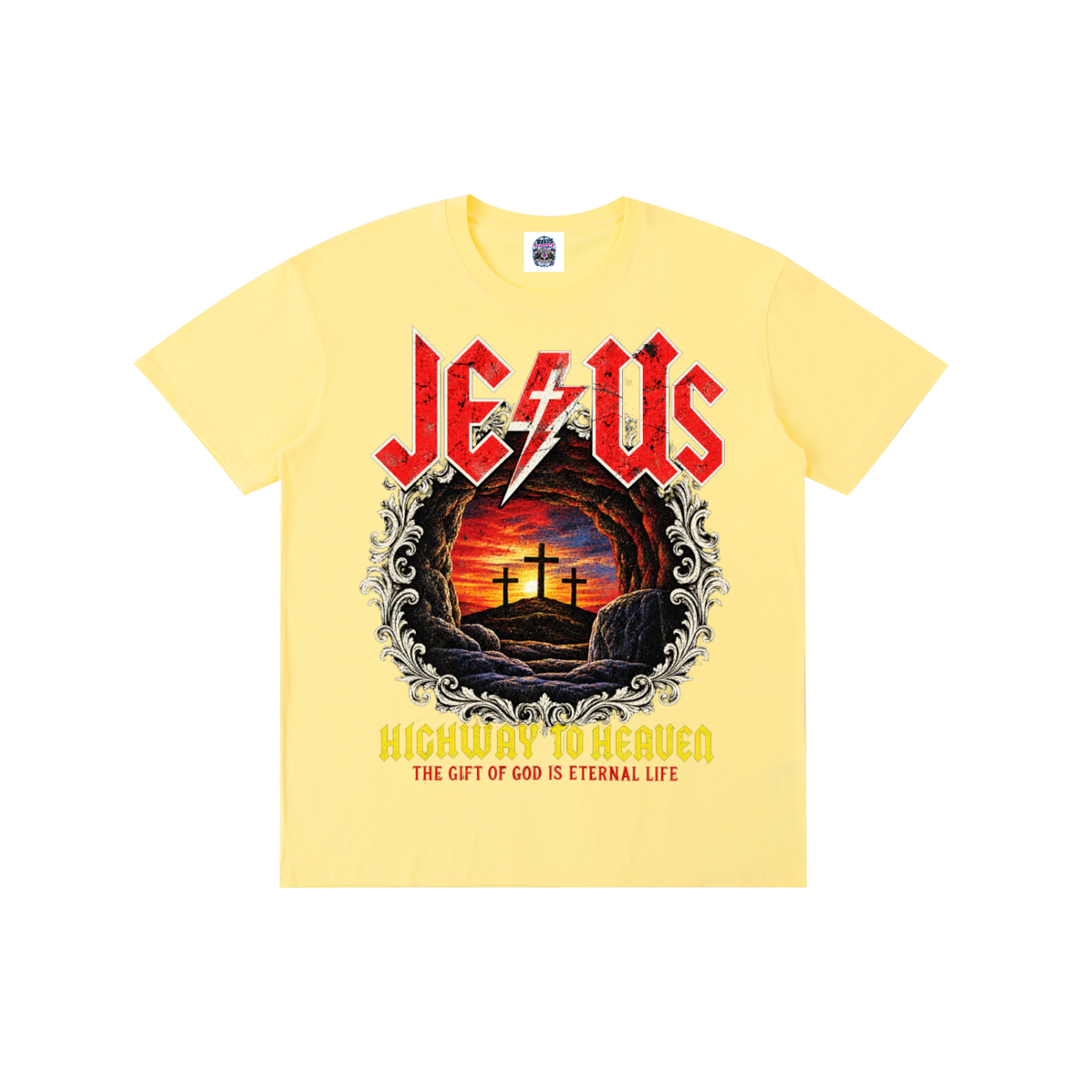 Jesus Highway to Heaven Tee