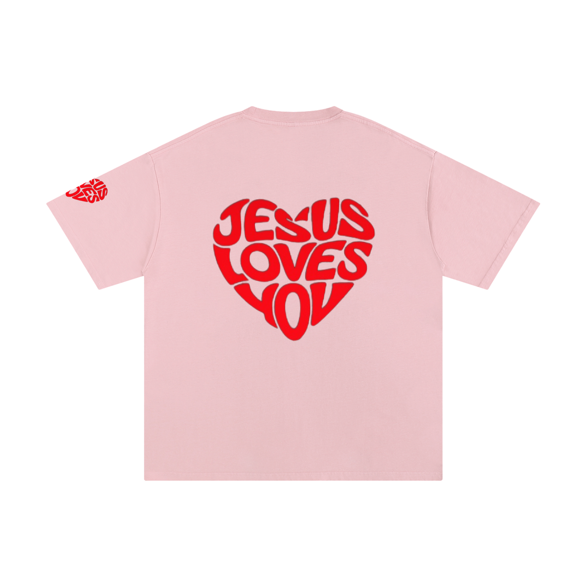 Jesus Loves You Unisex Pure Cotton T-Shirt